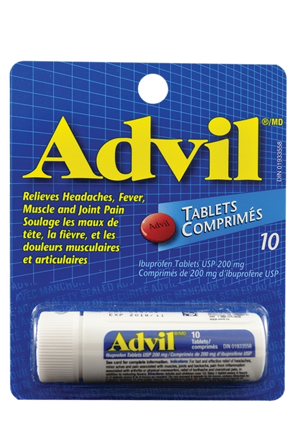 Picture of ADVIL TABLETS (10 TABLETS) 12S