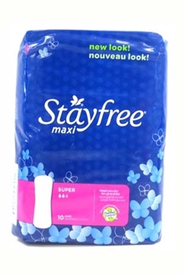 Picture of STAY FREE SUPER MAXI 10s