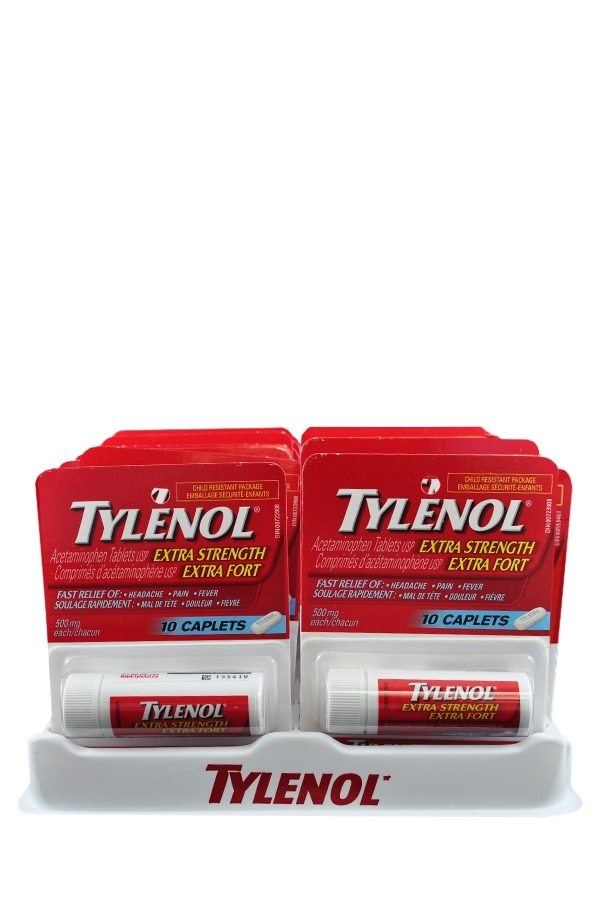 Picture of TYLENOL CAPLETS EXTRA STRENGTH CAPLETS 10s