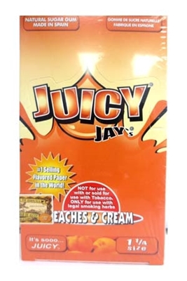 Picture of JUICY JAYS PEACHES & CREAM 24S