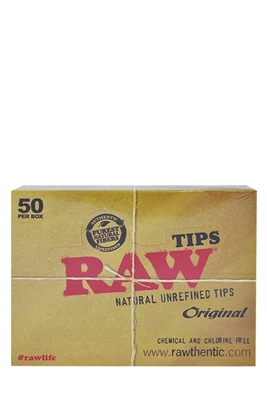 Picture of RAW NATURAL UNREFINED TIPS 50S
