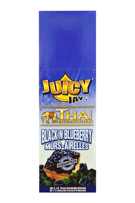 Picture of JUICY JAYS INCENSE STICKS BLACK N BLUEBERRY 20X12