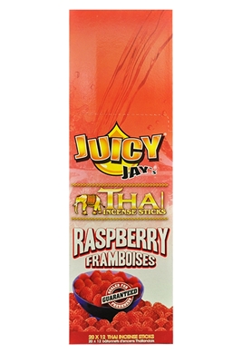 Picture of JUICY JAYS INCENSE STICKS RASPBERRY 20X12