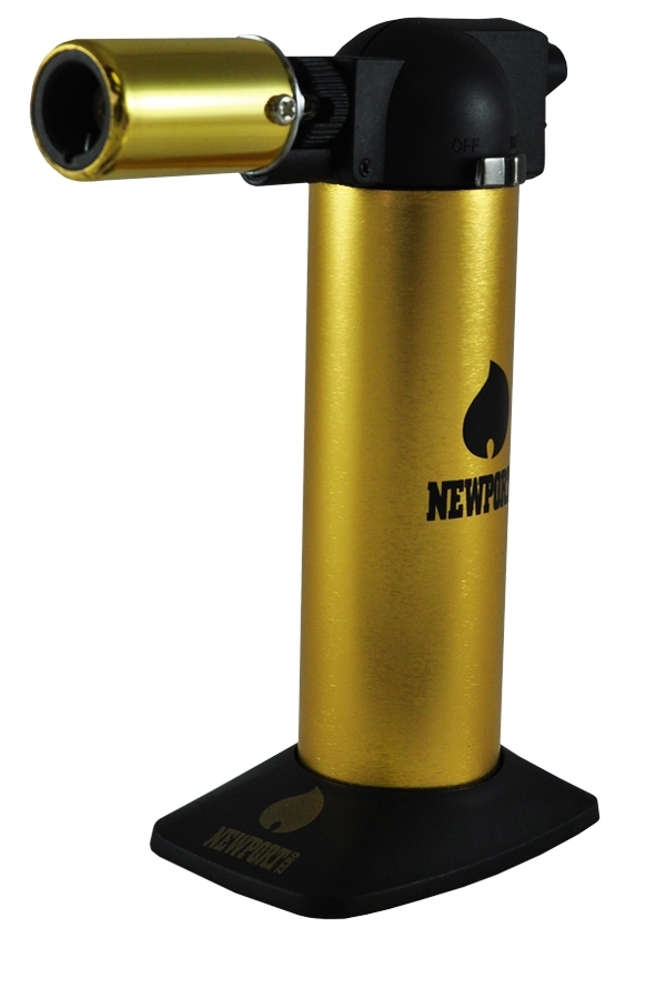 Picture of NEWPORT ZERO GOLD/BLACK TORCH LIGHTER 6 INCHES
