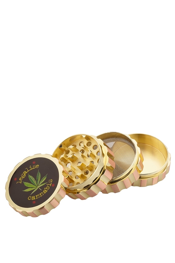Picture of TOBACCO METAL GRINDER 4 PARTS 53MM