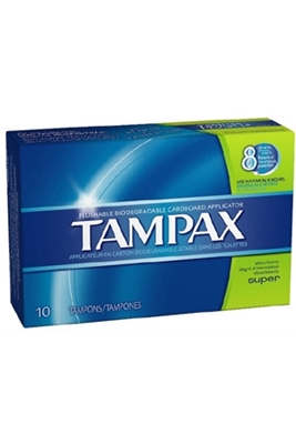 Picture of TAMPAX TAMPON SUPER UNSCENTED