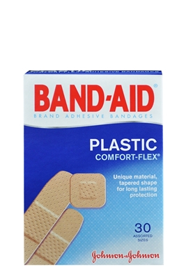 Picture of BAND-AID PLASTIC COMFORT-FLEX 30 Assorted sizes