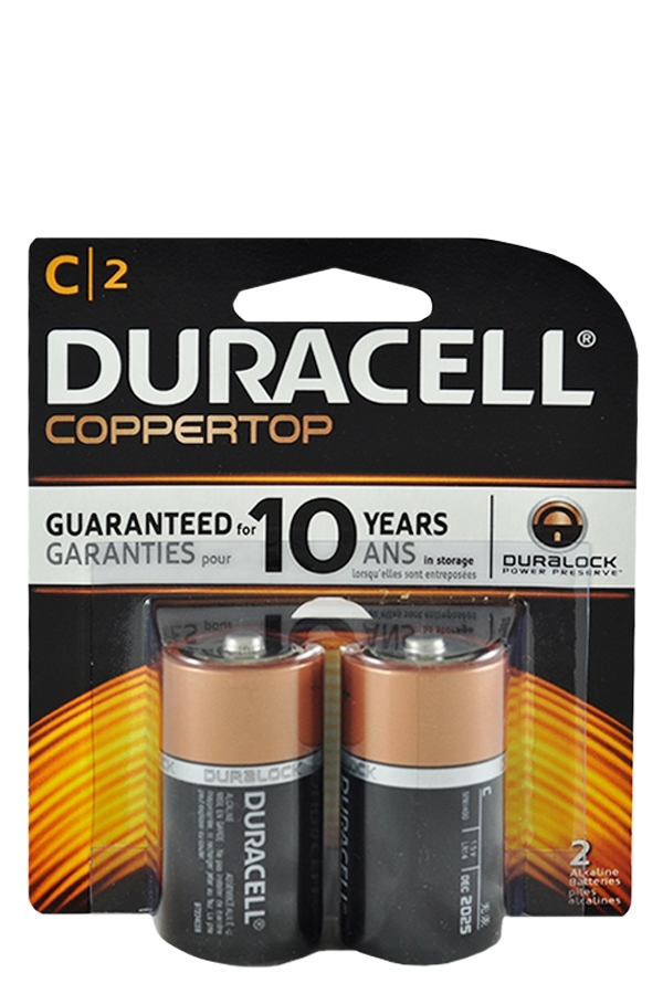 Picture of DURACELL BATTERY C2 (COPPERTOP)