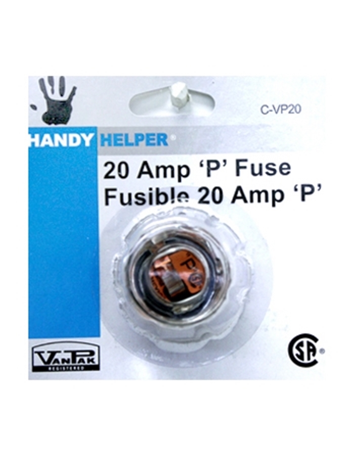 Picture of 20 AMP PLUG FUSE 1 PACK