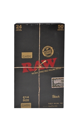 Picture of RAW CLASSIC BLACK 1 1/4  24S