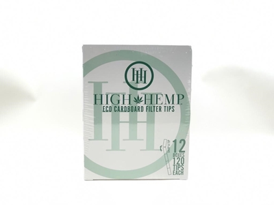 Picture of HIGH HEMP ECO CARBOARD FILTER TIPS 12CT