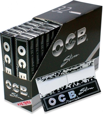 Picture of OCB ROLLING PAPERS SLIM+FILTERS 50'S