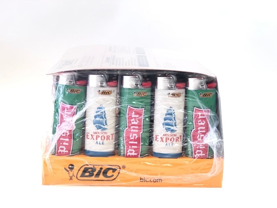 Picture of Bic Large Regular BEER MIXED Series - 50 Pcs Display Case