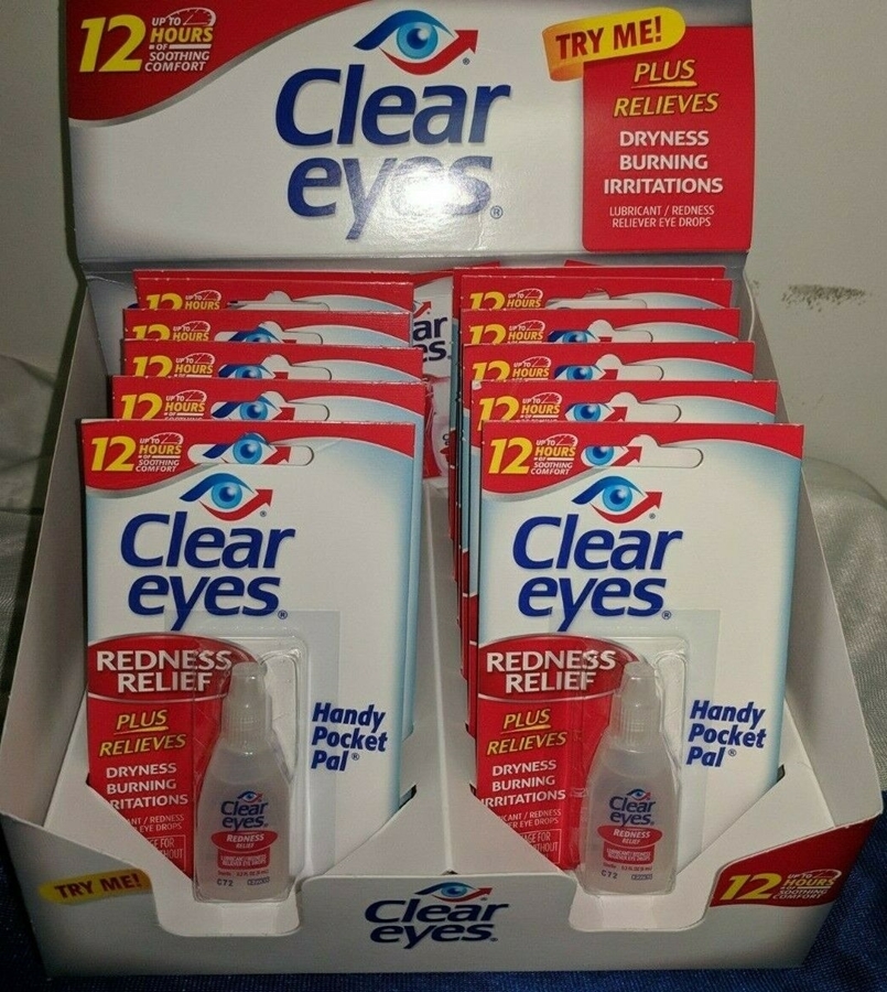 Picture of CLEAR EYES REDNESS RELIEF 6ML DISPLAY