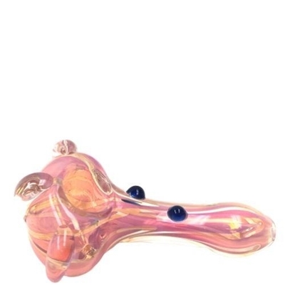 Picture of 4″ Gold fume Glass Hand Pipe