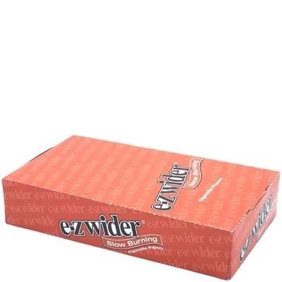 Picture of E-Z Wider Orange Slow Burning Rolling Papers - 24 Pack