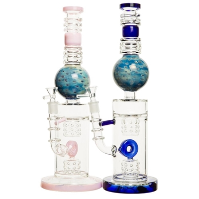 Picture of 15" Unison Globe Glass Rig With Banger