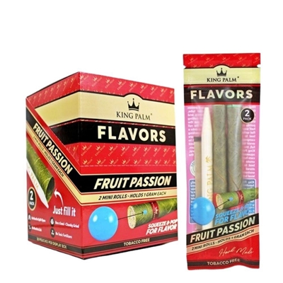 Picture of King Palm 2 Mini Rolls Fruit Passion - 20 Pack