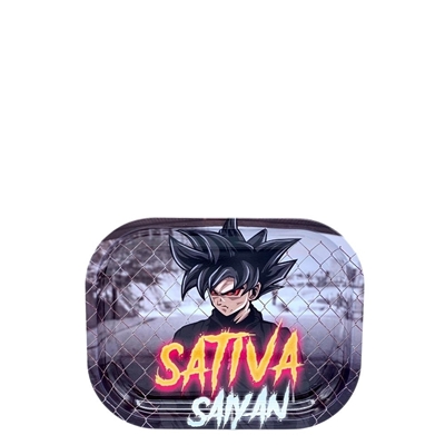 Picture of Small Metal Rolling Tray-Sativa Saiyum