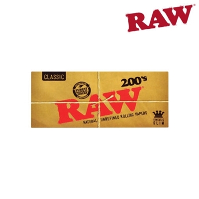 Picture of Raw King Size Slim 200's -40 Pack