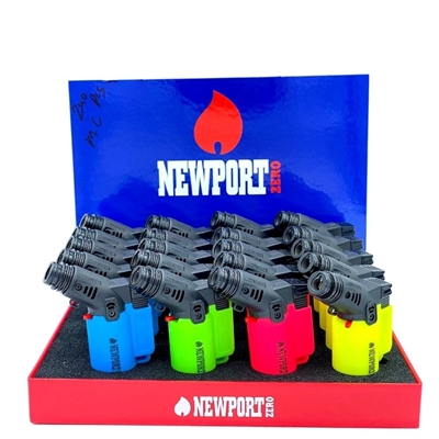 Picture of Newport Neon Torch Lighters - 20 Pack