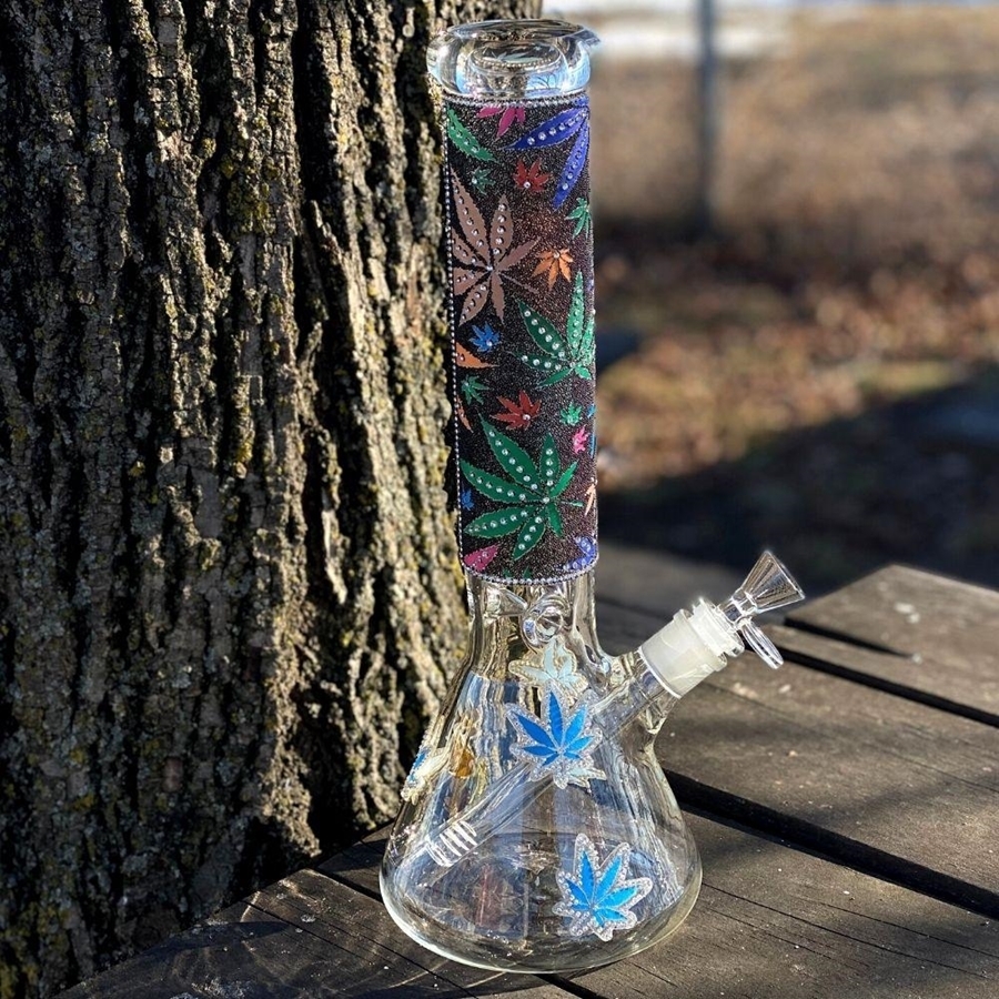 Picture of 14" Bedazzled Bong