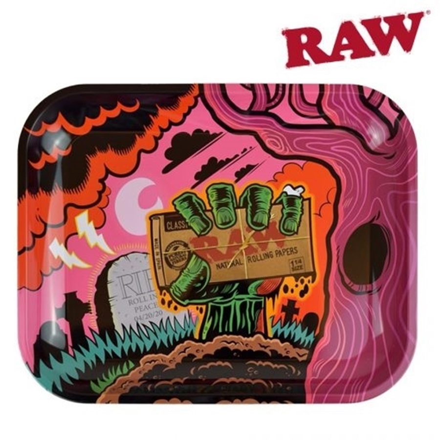 Picture of LARGE ROLLING TRAY  -RAW ZOMBIE