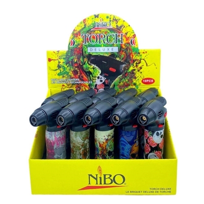 Picture of NIBO TORCH DELUXE  10'S/20-SKULL EDITION