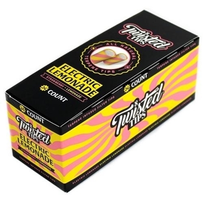 Picture of Twisted Terpene Infused Tips Electric Lemonade - 24 Pack