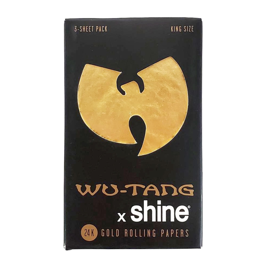 Picture of Shine & Wu-Tang Collab 24K Gold King Size Papers - 3 Sheet Pack