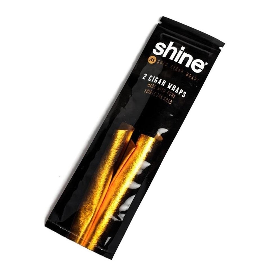 Picture of Shine 24K Gold Cigar Wraps - 2 Sheet Pack